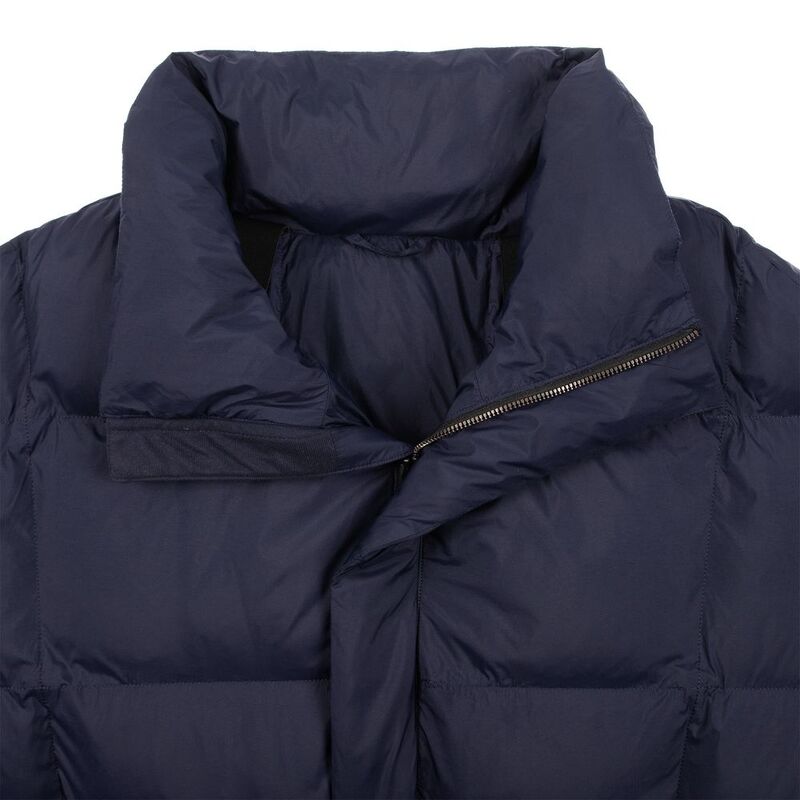 Пуховик унисекс Kapsula, темно-синий арт.15790.40