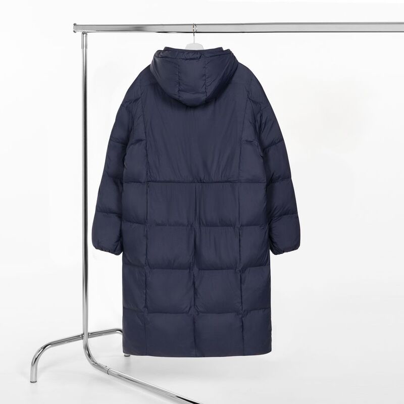 Пуховик унисекс Kapsula, темно-синий арт.15790.40