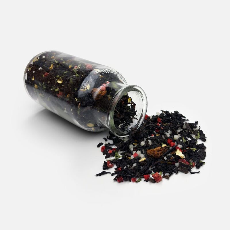 Чай &laquo;Сокочай&raquo;, черный с соком ананаса, клубникой, мятой, медом и лимоном арт.16222.11