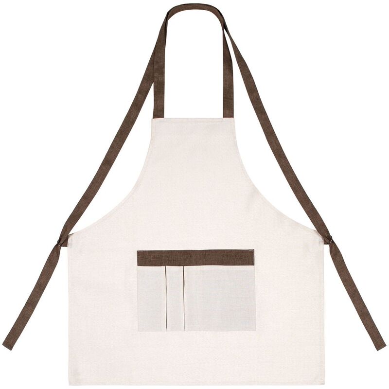 Фартук Settle In, светло-бежевый (молочный) арт.15784.00