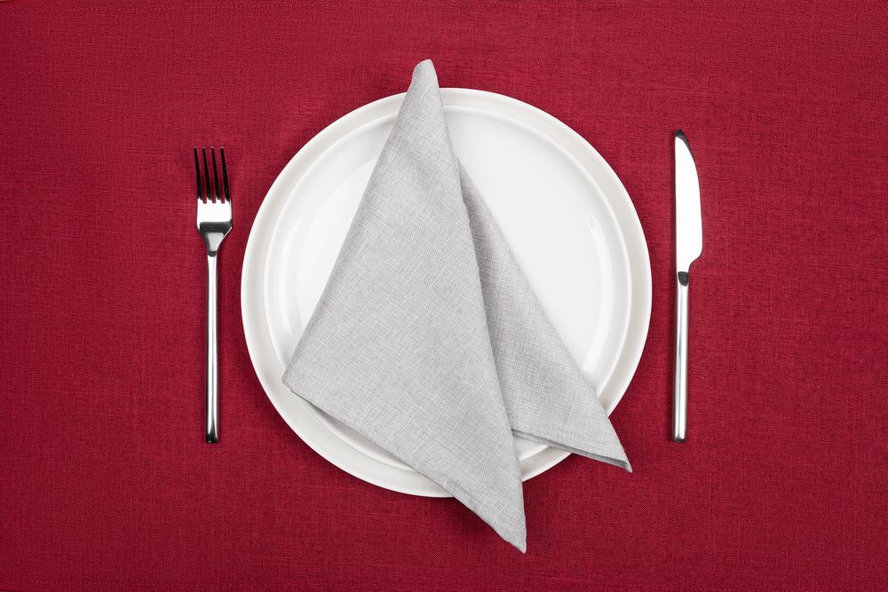 Дорожка сервировочная Settle In, красная арт.15789.50