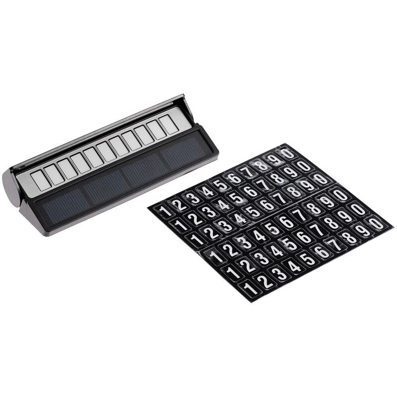 Парковочная визитка Litera Solar, черная арт.17737.30