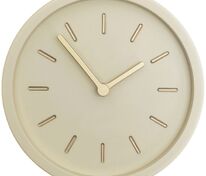 Часы настенные Bronco Jessie, светло-бежевые арт.15796.00