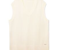 Жилет оверсайз унисекс Tad в сумке, молочно-белый арт.16435.61