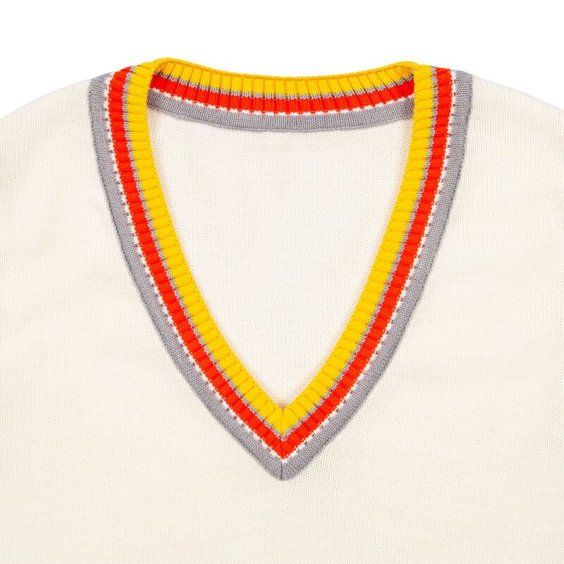 Жилет оверсайз унисекс Cornell в сумке, молочно-белый арт.16436.61