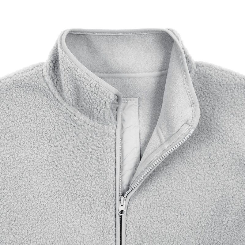 Куртка унисекс Oblako, светло-серая арт.20419.10