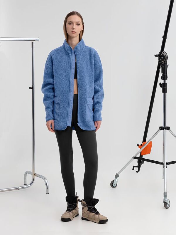 Куртка унисекс Oblako, голубая арт.20419.14