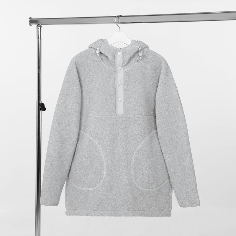 Анорак унисекс Oblako, светло-серый арт.20420.10