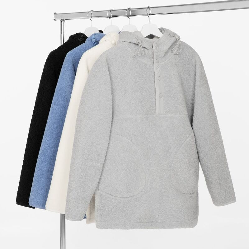 Анорак унисекс Oblako, светло-серый арт.20420.10