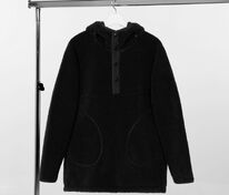 Анорак унисекс Oblako, черный арт.20420.30