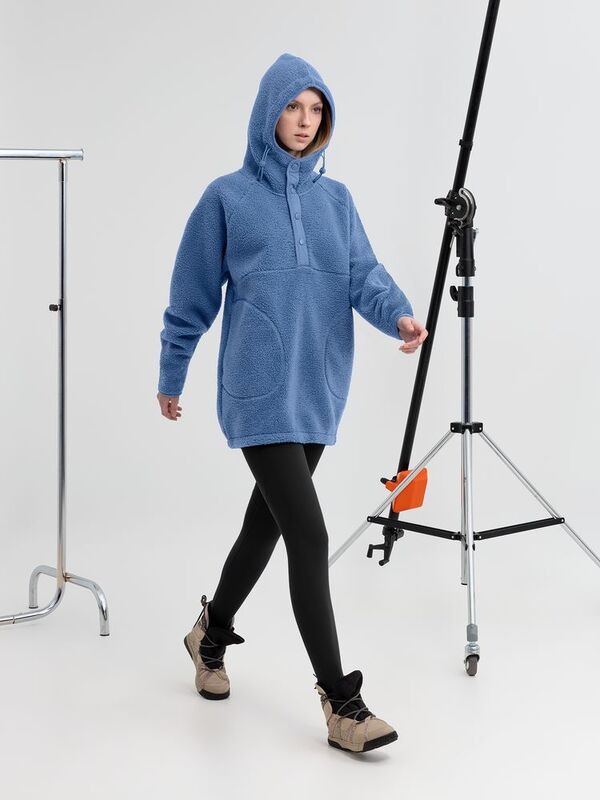 Анорак унисекс Oblako, голубой арт.20420.14