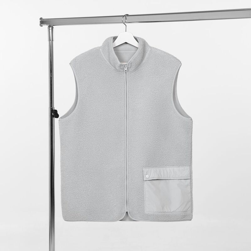 Жилет унисекс Oblako, светло-серый арт.20421.10