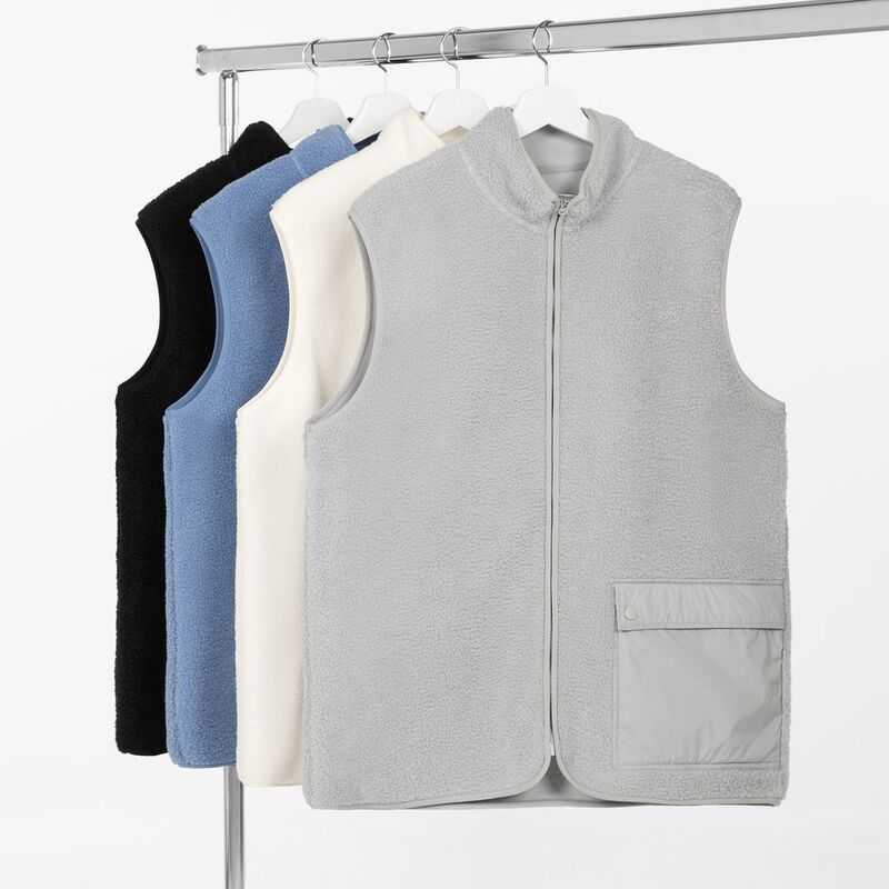 Жилет унисекс Oblako, черный арт.20421.30