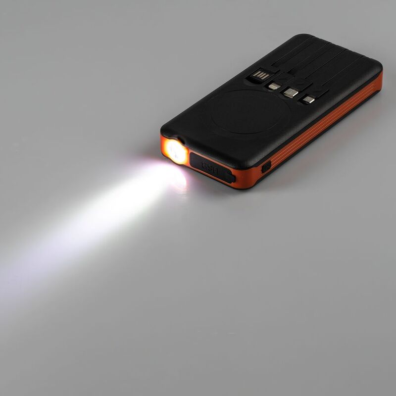 Аккумулятор Holiday Maker, 10000 мАч, оранжевый арт.24978.20