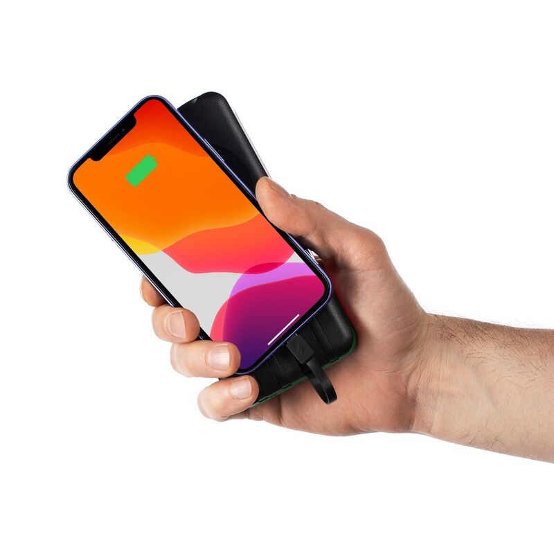 Аккумулятор Holiday Maker, 10000 мАч, зеленый арт.24978.90