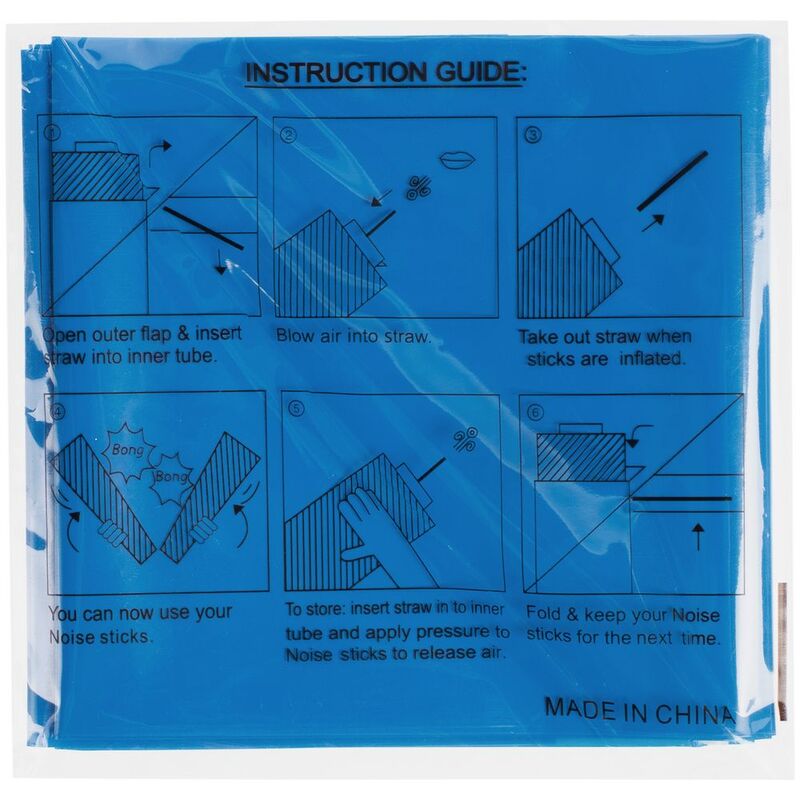Палки-стучалки для болельщиков &laquo;Пошумим&raquo;, синие арт.16283.40
