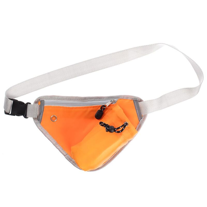 Сумка поясная с отделением для бутылки Waterun, оранжевая арт.16288.20