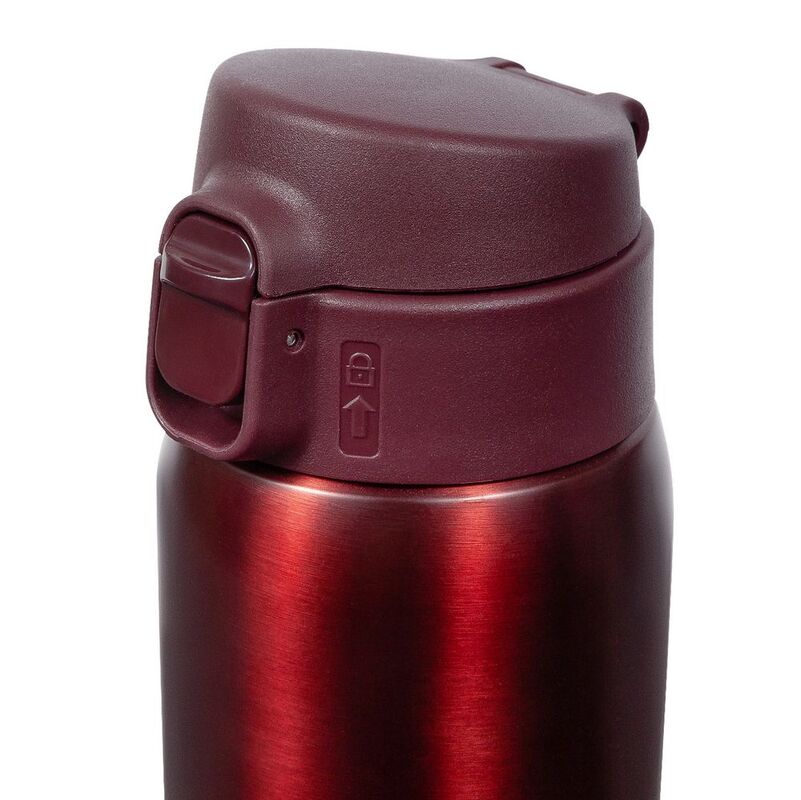 Термокружка Relaxika, бордовая арт.15520.55