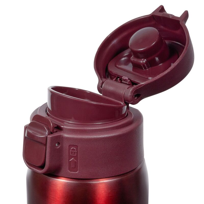 Термокружка Relaxika, бордовая арт.15520.55