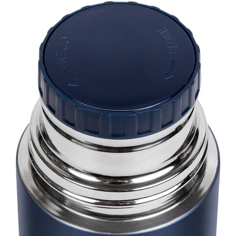 Термос Relaxika 350, темно-синий арт.13175.43