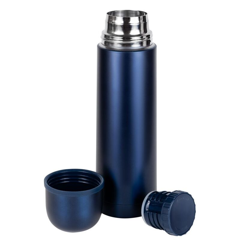 Термос Relaxika 500, темно-синий арт.13176.43