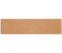 Лейбл кожаный Pasek, S, бежевый арт.16233.12