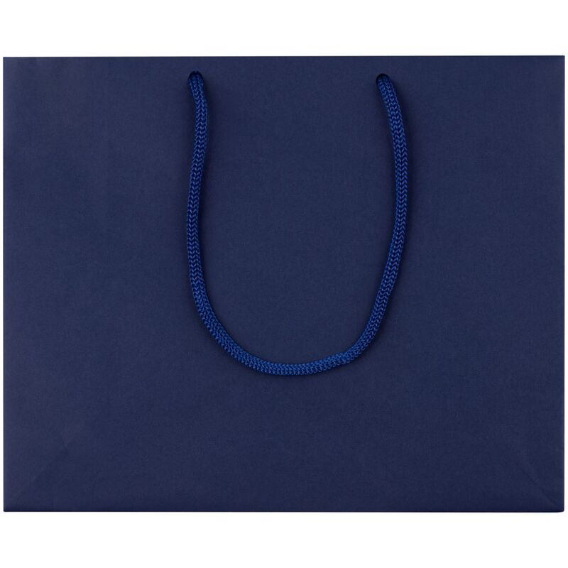 Пакет бумажный Porta S, горизонтальный, благородный синий арт.13224.41