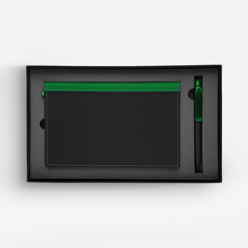 Набор Nice Twice, черный с зеленым арт.19146.39