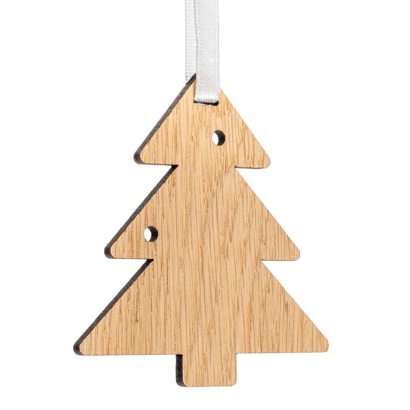 Деревянная подвеска Christmate, елочка арт.20225.01