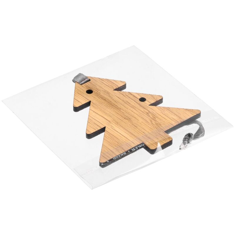 Деревянная подвеска Christmate, елочка арт.20225.01