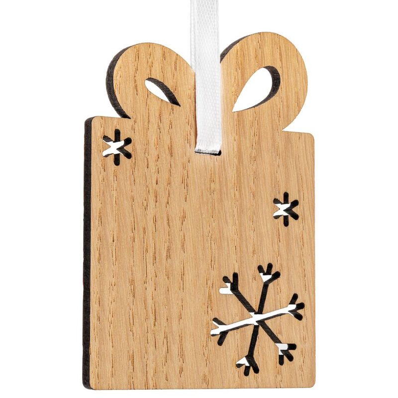 Деревянная подвеска Christmate, подарок арт.20225.03