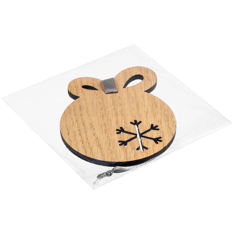 Деревянная подвеска Christmate, шар арт.20225.04