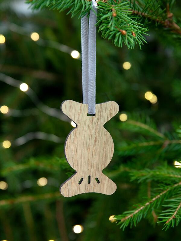 Деревянная подвеска Christmate, конфета арт.20225.06