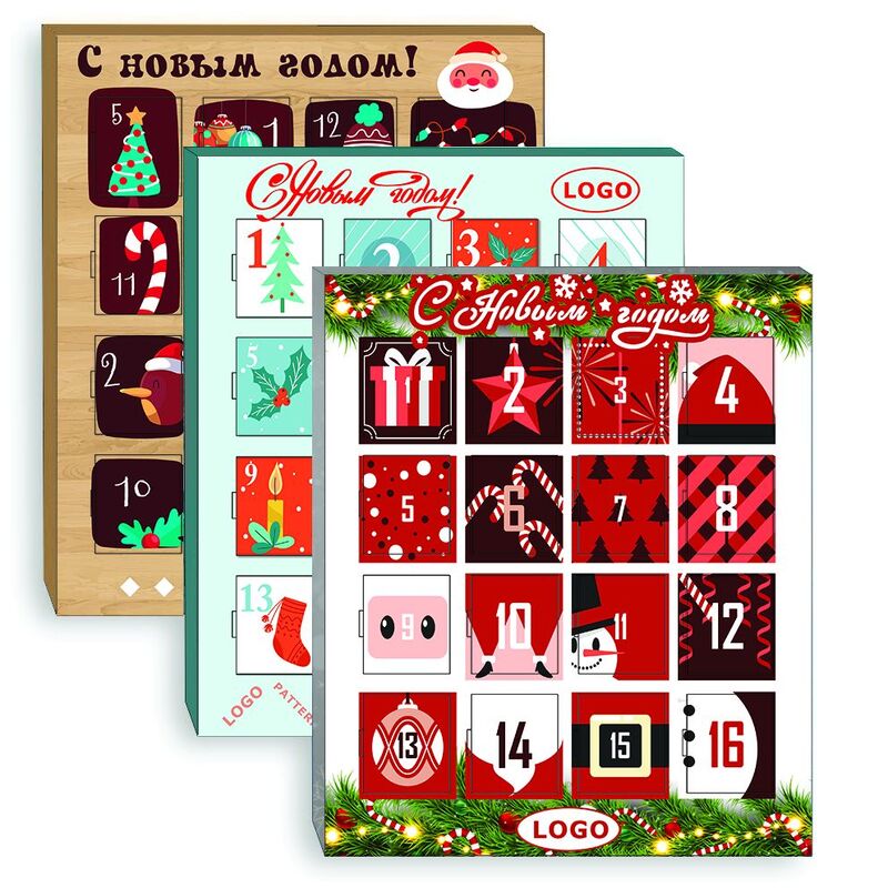 Шоколадный адвент-календарь Festa Mini на заказ арт.18237.01