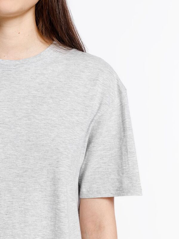 Футболка унисекс Streetwise, серый меланж арт.16410.11