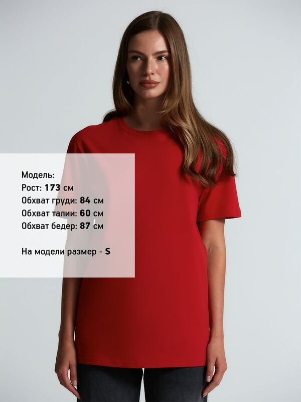 Футболка унисекс Streetwise, красная арт.16410.50