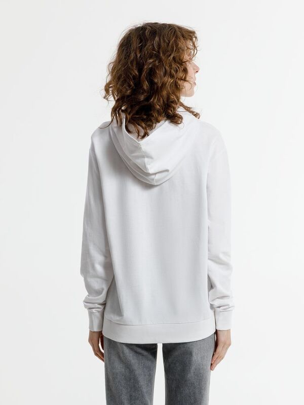 Худи унисекс Westray, белое арт.16411.60