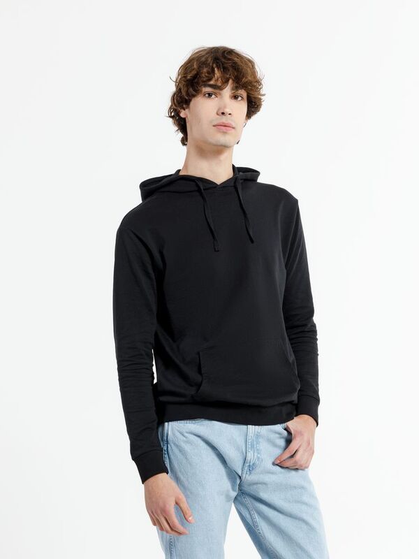 Худи унисекс Westray, черное арт.16411.30