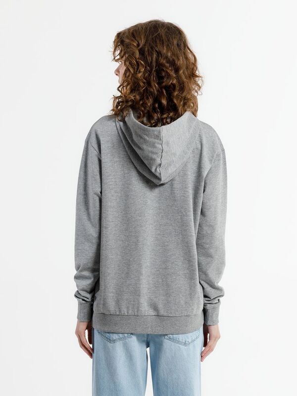 Худи унисекс Westray, серый меланж арт.16411.11