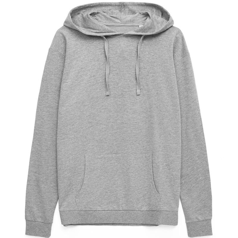 Худи унисекс Westray, серый меланж арт.16411.11