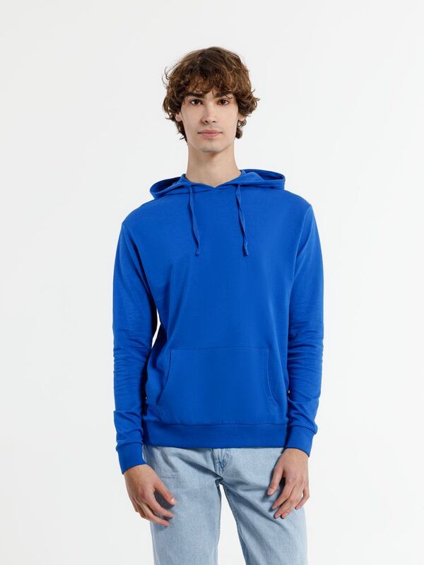 Худи унисекс Westray, синее арт.16411.44