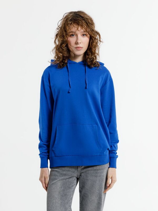 Худи унисекс Westray, синее арт.16411.44