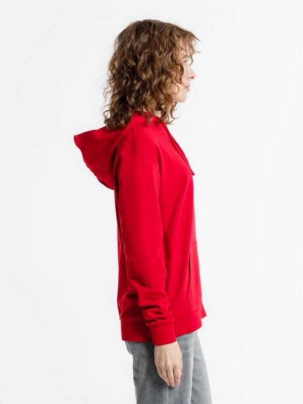 Худи унисекс Westray, красное арт.16411.50