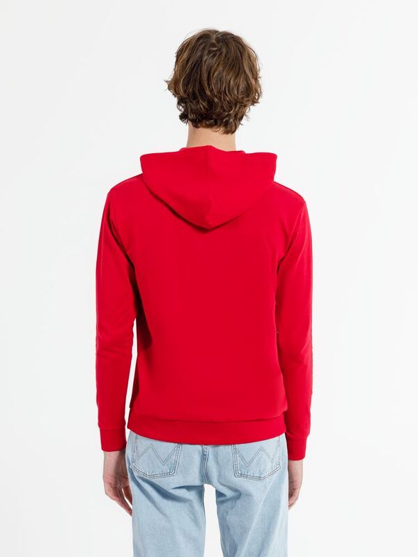 Худи унисекс Westray, красное арт.16411.50