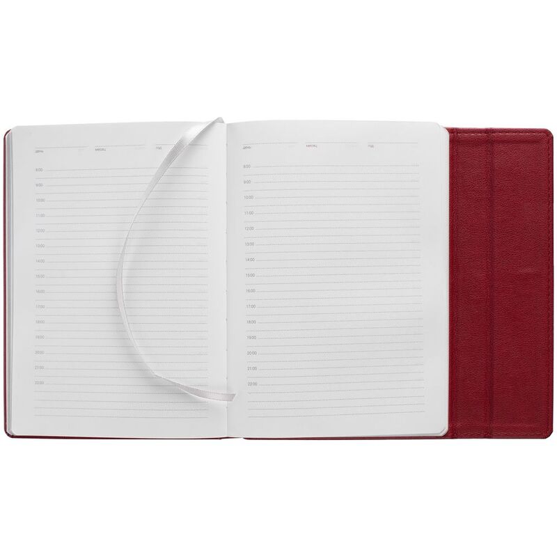 Ежедневник Flap на заказ, недатированный, красный арт.16684.05