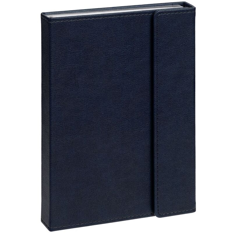 Ежедневник Flap на заказ, недатированный, синий арт.16684.44