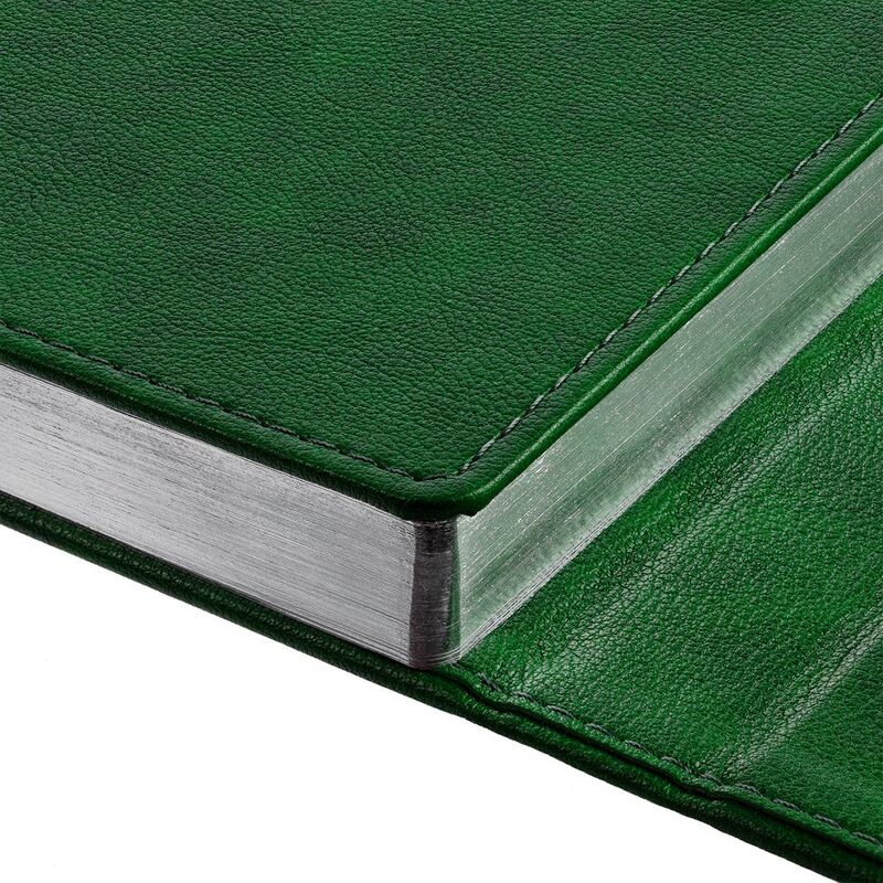 Ежедневник Flap на заказ, недатированный, зеленый арт.16684.99