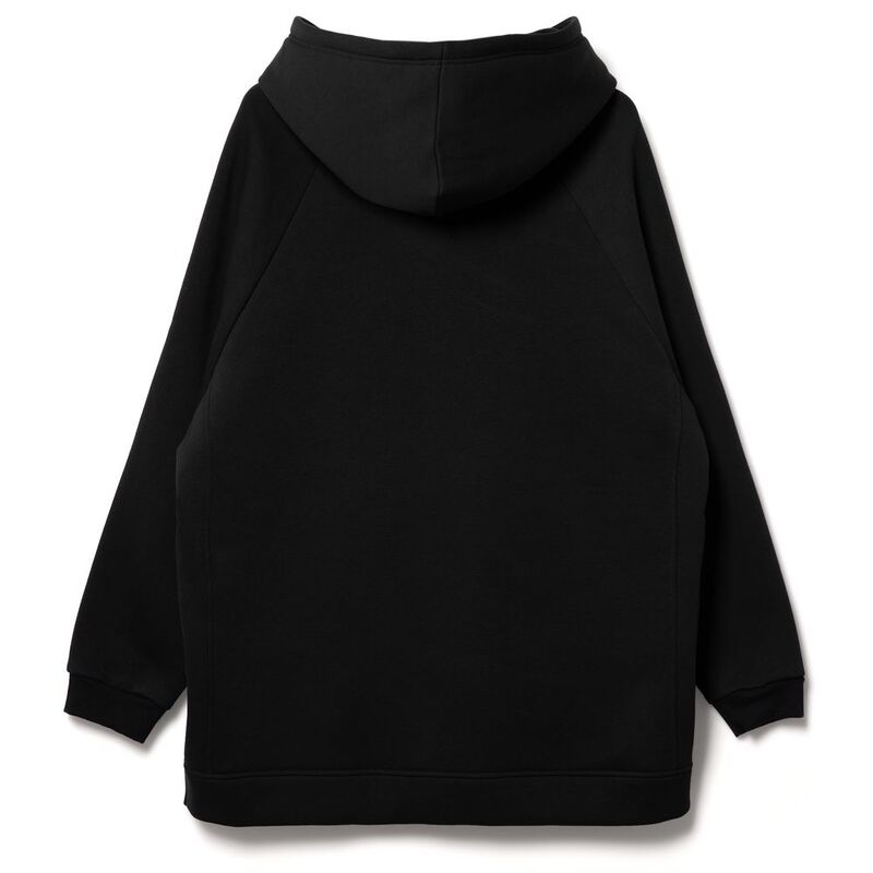 Худи унисекс оверсайз Easy Street, черное арт.19155.30