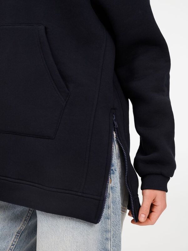 Худи унисекс оверсайз Easy Street, темно-синее арт.19155.40