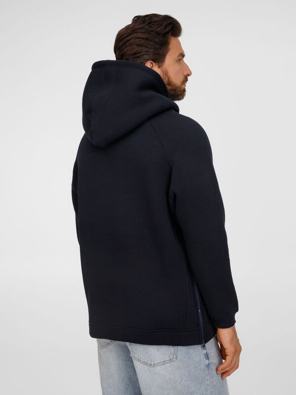 Худи унисекс оверсайз Easy Street, темно-синее арт.19155.40